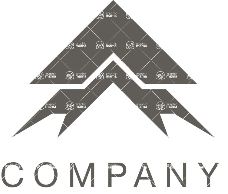 Business Logo Templates - vector graphics in a pack from GraphicMama - Minimalistic Business Company Logo Design